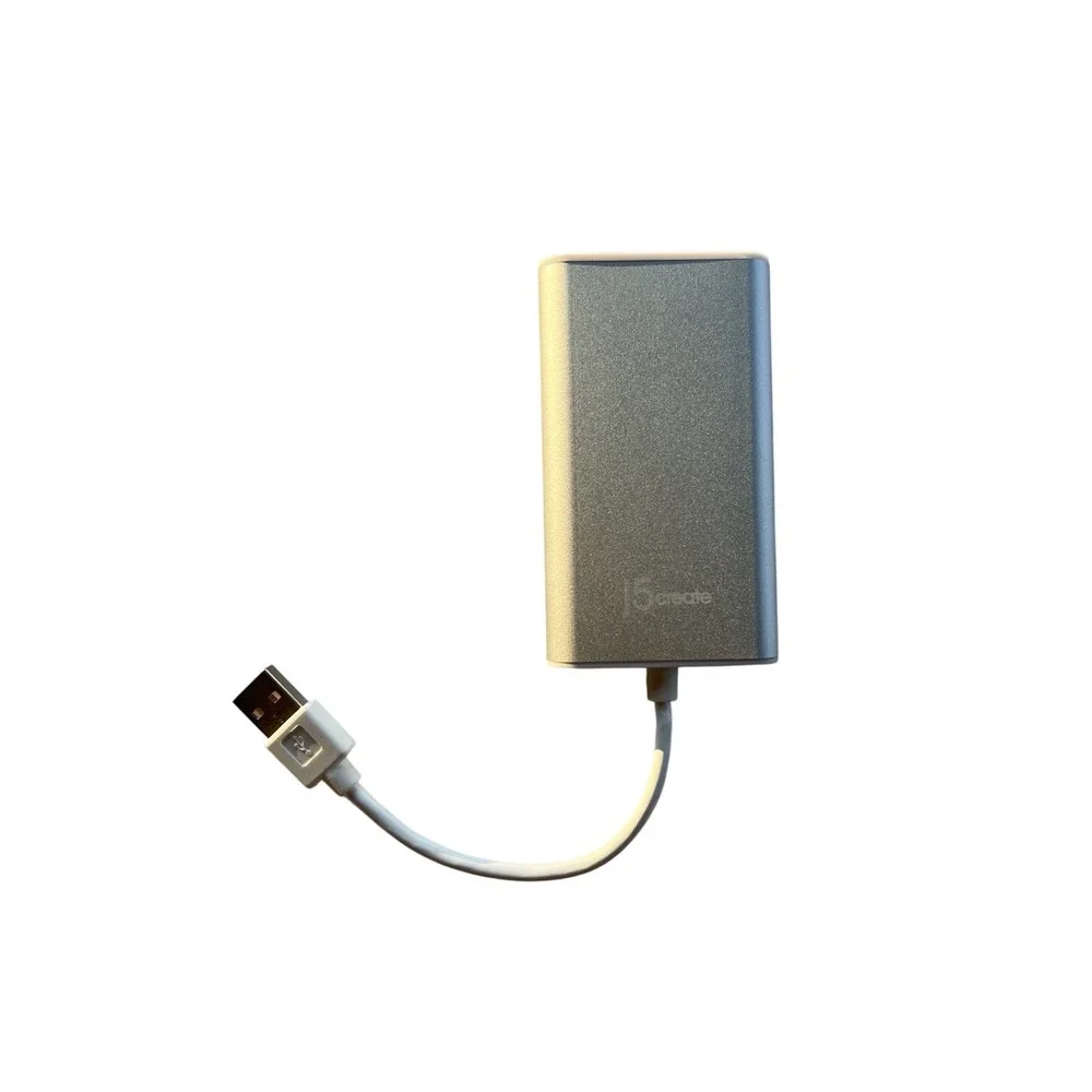 Original J5Create USB 2.0 to VGA Display Adapter JUA210 Compatible Windows Mac
